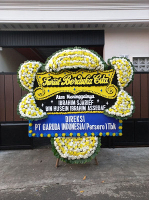 Papan Bunga Duka di Tripa Makmur